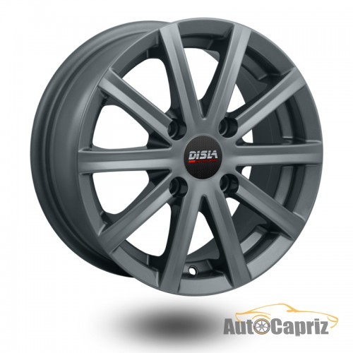 Диски Disla Baretta 405 GM R14 W6 PCD4x100 ET37 DIA67.1